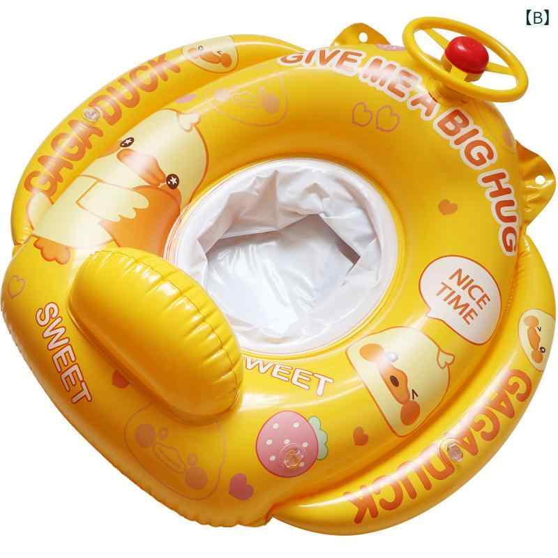 浮き輪 キッズ 1歳 2歳 3歳 ベビー 子供 足入れ ハンドル付き 足抜き 背もたれ 浮...