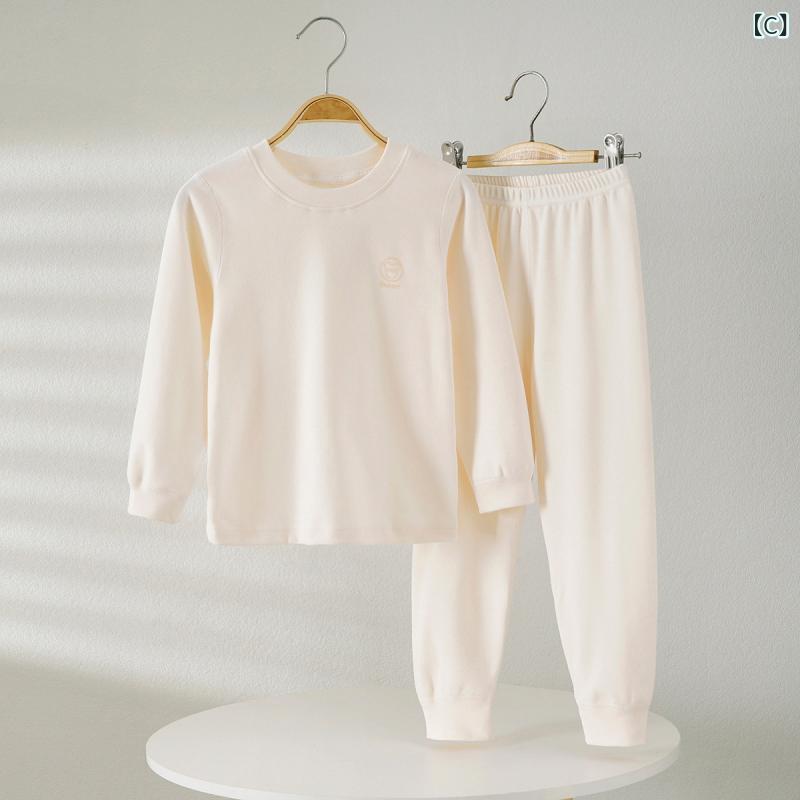 ルームウェア キッズ コットン セットアップ 子供 長袖 パジャマ 女の子 男の子 春...