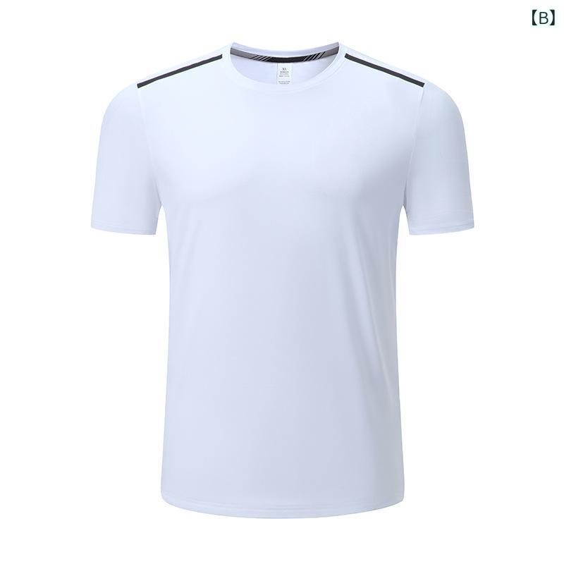 セキュアデポのTシャツ メンズ 半袖 接触冷感 吸汗速乾 スポーツ ランニング トレーニング ウェア フィットネス ジム クルーネック 無地 軽量 ナイロン 混紡 カジュアル トップス｜アングル3