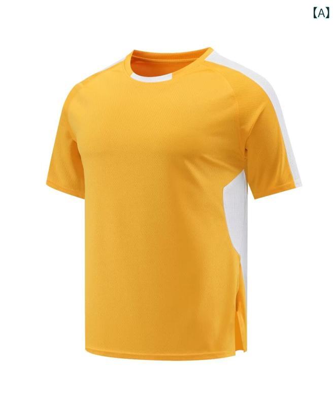 ・カテゴリ: Tシャツ・性別: ユニセックス・対象年齢: 成人・ネックライン: クルーネック・袖丈: 半袖・カラー展開: イエロー、レッド、パープル、ホワイト、ブラック、グレー・サイズ展開: S、M、L、XL、2XL、3XL・適応運動: ランニング、スポーツレジャー、フィットネス・適用シーン: スポーツトレンド、フットバスケバレー