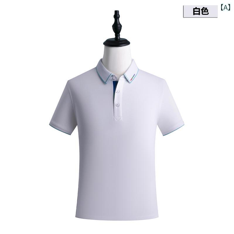 セキュアデポのPOLOシャツ メンズ レディース 男女兼用 半袖 襟付き コットン 無地 ワンポイント 刺繍 プリント トップス スポーツ カジュアル チームウェア 作業服｜アングル2