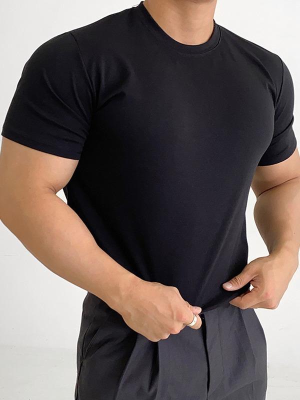 ・カテゴリ: Tシャツ・柄: 無地・対象: 成人男性・スタイル: スポーツカジュアル・ネックライン: クルーネック・袖丈: 半袖・素材: 綿 95%・用途: ランニング、フィットネス、サイクリング、登山、アウトドア、球技、ダンス・カラー展開: ブラック、ホワイト、ダークグレー、ヘザーグレー、ライトグレー、ネイビー、カーキ、グリーン、ペールピンク、ワインレッド・サイズ展開: M、L、XL、XXL、XXXL