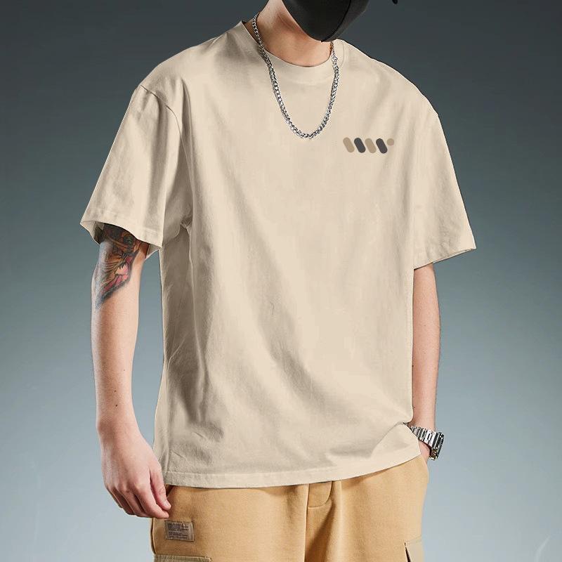 Tシャツ メンズ 半袖 コットン素材 通気性 快適 吸汗速乾 丸首 クルーネック プリント キャラクター カジュアル ストリート系 ゆったり ビッグシルエット トップス カットソー インナー プルオーバー 春夏 部屋着