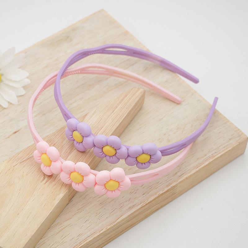カチューシャ キッズ 女の子 花モチーフ ヘアバンド すべり止め 痛くない 壊れにく...