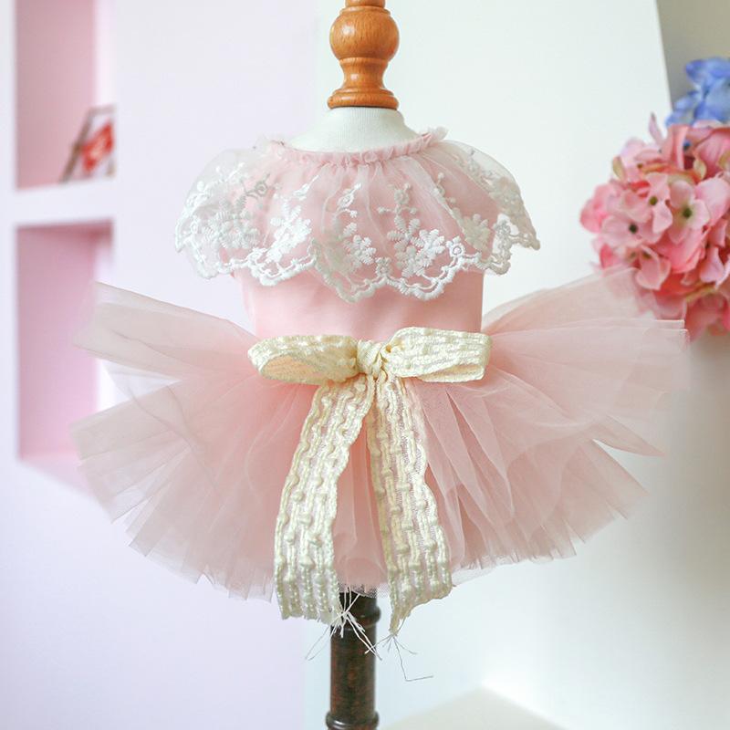 ・カテゴリ: ペット用ワンピース・スタイル: カジュアル・主な素材: ポリエステル・カラー展開: ピンク・サイズ展開: XS、S、M、L、XL