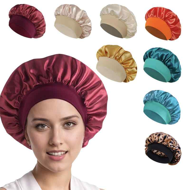 ナイトキャップ レディース 39cm 幅広バンド ヘアバンド シャワーキャップ 就寝用 保湿 摩擦防止 美髪ケア 吸水 速乾 マイクロファイバー お風呂上がり 洗顔 メイク用 部屋着 かわいい ヒョウ柄 secure-depo-11690954 セキュアデポ パッケージ画像