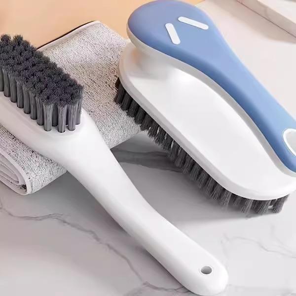 シューズブラシ 靴用ブラシ 洗濯ブラシ 軟毛 傷つけない 汚れ落とし 多機能 衣類用...