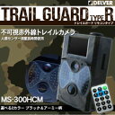 MS-300HCM 乾電池駆動 トレールカメラ 『DELVER』 人感センサー搭載 不可視赤外線 TRAIL GUARD typeR/トレイルガード リモコンタイプ- MS-300HCM 電池式 防犯カメラ 熱感センサー カメラカラー/アーミー柄 迷彩カラー(3)