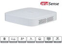DHI-NVR2104-P-I2 IP最大4ch、4K、最大入力帯域80Mbps、H.265、4PoEポート、HDD最大10TB(1SATA) 顔認識、顔検出、境界線保護