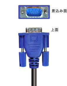 D-Sub15�ǥ����ץ쥤�����֥��3m�ۥ��ʥ���RGB[D-Sub 15�ԥ�]VGA�����֥�ڥǥ����ץ쥤�����֥��