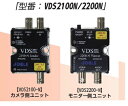 VDS2100N/2200N コンポジット映像 音声 電源重畳伝送装置 ワンケーブルシステム