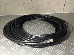 屋外仕様 LANケーブル10m CAT5e 2重被覆 コネクタ付 長さ10m SKS-LAN10 DIYに最適!
