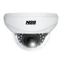 NSC-AHD932VPU-F ワンケーブル(電源重畳方式)フルHD AHD暗視 バリフォーカル ドーム型カメラ NSS社製品