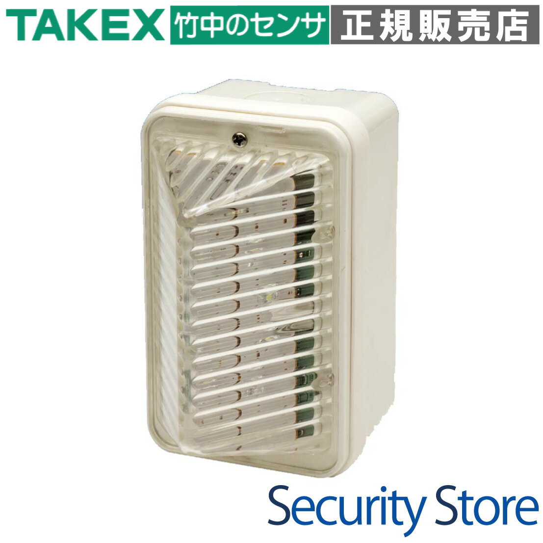 【LF-12W】 LEDフラッシュライト DC12～24V 外部制御 ホワイト TAKEX 竹中エンジニアリング