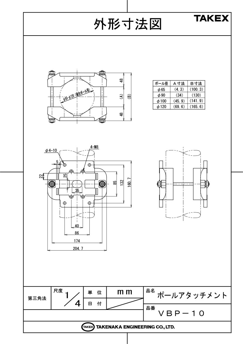 ��VBP-10�� �ݡ��륢���å����� TAKEX ���楨�󥸥˥����