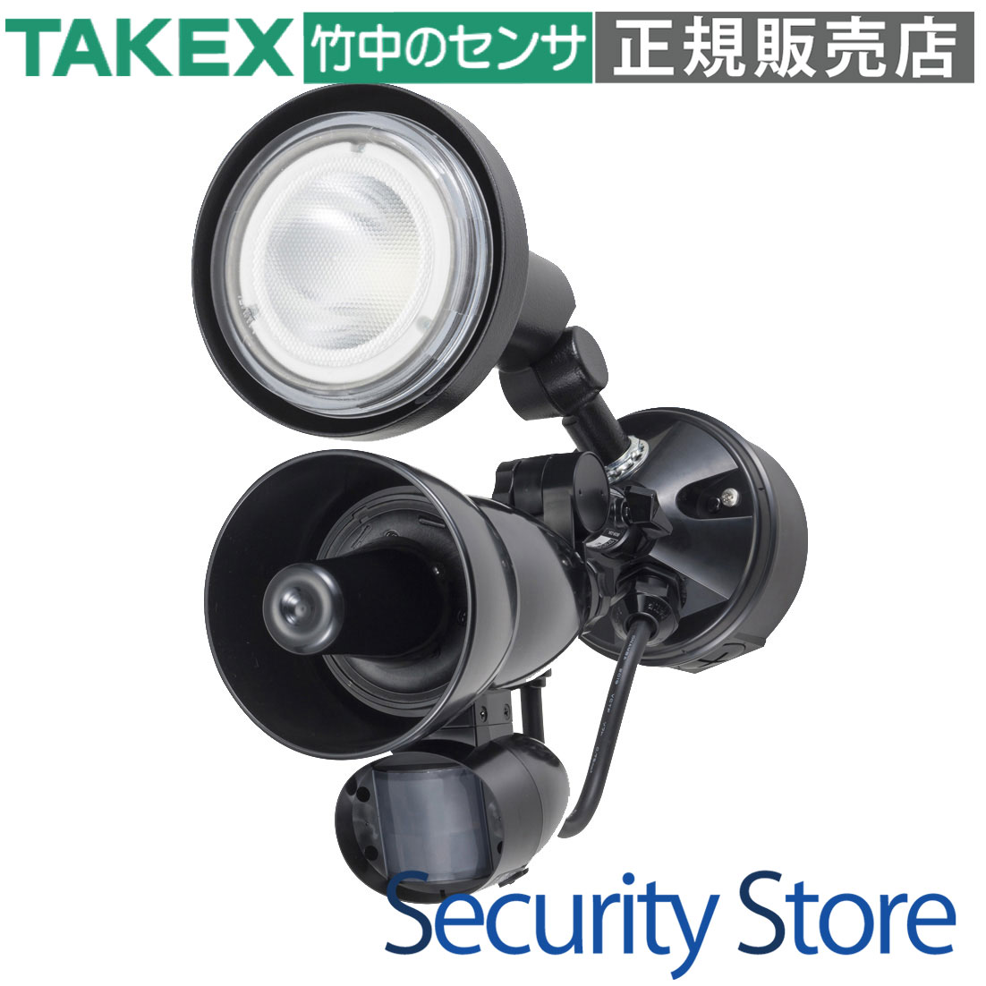 Rakuten - 【PV-12A-LCL】 音声威嚇LEDライト TAKEX 竹中エンジニアリング