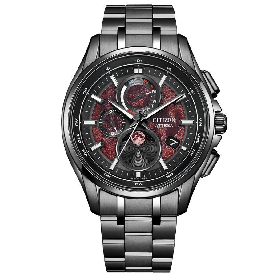 乐天商城 - 即納　国内正規品CITIZEN ATTESAブラックチタン™シリーズ世界限定2200本 シチズン アテッサBY1005-73Z