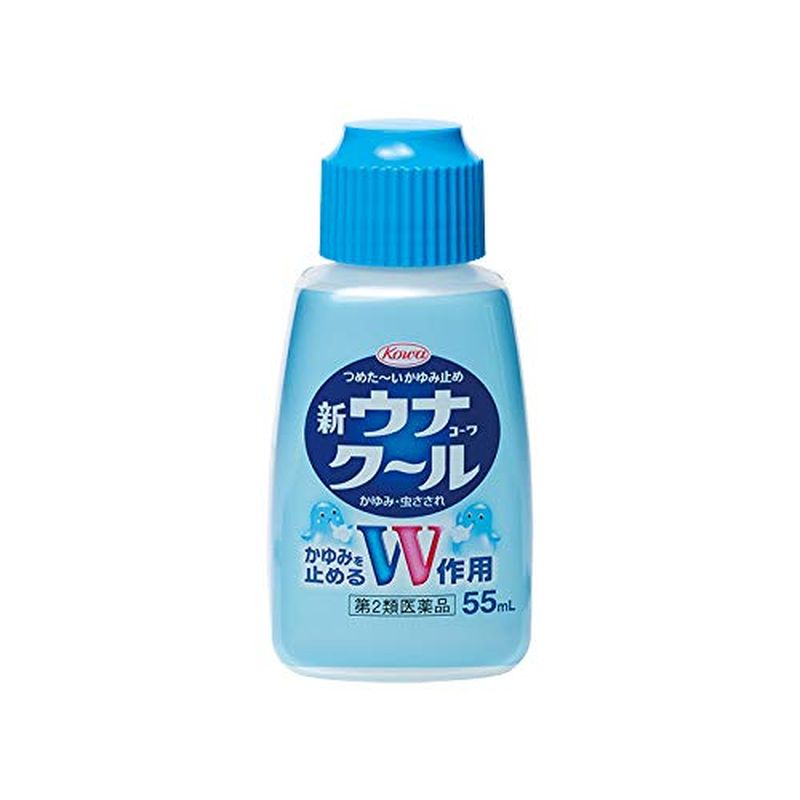 シードメディカル ネットショップの【第2類医薬品】新ウナコーワクール 55mL ×1個 ※セルフメディケーション税制対象〔かゆみ止め・冷感〕｜アングル3