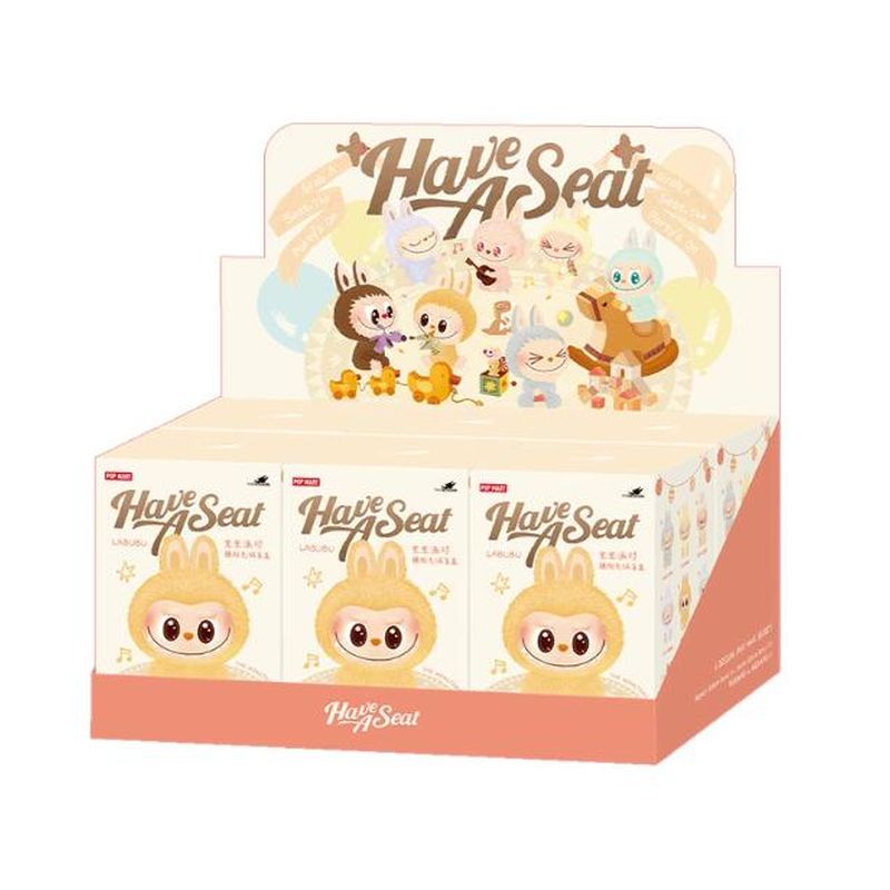Rakuten - POP MART Labubu THE MONSTERS Have a Seat シリーズ ラブブ ぬいぐるみ ペンダント アソートボックス ピース アソート