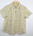 SALE★Parkes(パークス)LIBERTYリバティ フランダースリネンブラウスHannah Fayハンナフェイ 日本製
