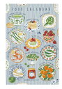 英国アルスターウィーバーズ・Ulster Weavers ティータオル Food Calendar(フードカレンダー)【クロネコゆうパケット可】