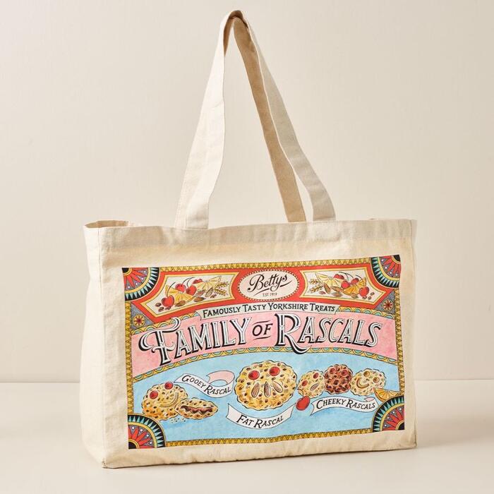 Bettysベティーズ Family of Rascals ファットラスカル コットンショッパーバッグ