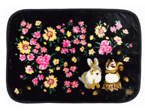 レイクアルスター ひざ掛け ブーケフレンズ （70×100cmサイズ）