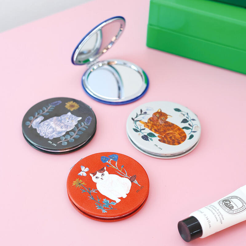 松尾ミユキ 　コンパクトミラー/Perle(BL)【ねこポス対応可能商品】