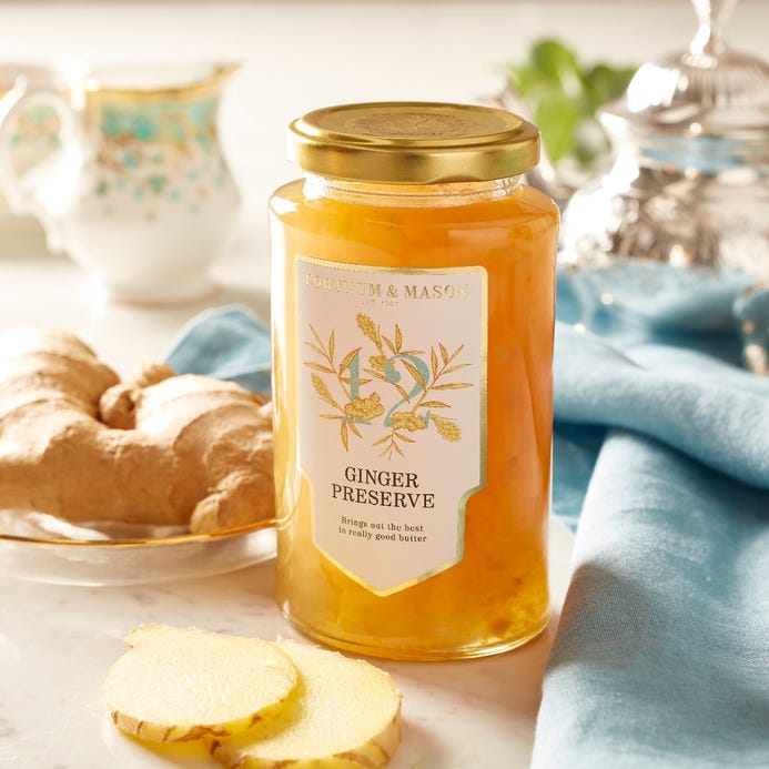 【Fortnum & Maison】　フォートナム＆メイソン/Ginger Preserve, 340g　ジンジャージャム　英国
