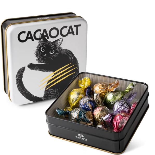 CACAOCAT カカオキャット　ミックス缶ホワイト8個入りのサムネイル