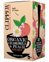 CLIPPER クリッパー オーガニックカモミール&ピーチ 20P 【カフェインレス】