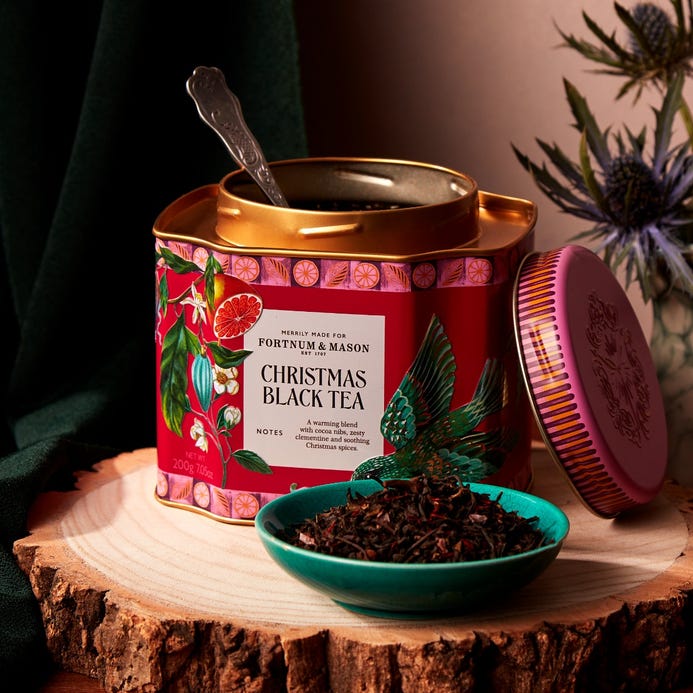 【Fortnum & Maison】　フォートナム＆メイソン/クリスマステイーChristmas Black Tea, 200g　イギリス・英国のサムネイル