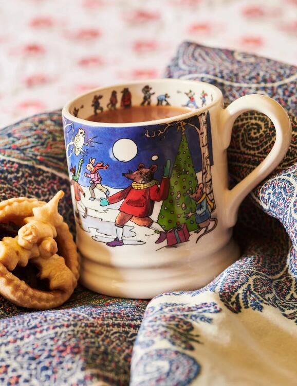エマブリッジウォーターEmma Bridgewater　マグカップ　Mug（Year In The Country Christmas）英国　イギリスのサムネイル