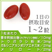 【お試しサプリ★約1ヵ月分】DietカプサイシンMI≪約1ヵ月分≫■ネコポス送料無料■代引・日時指定不可サプリ サプリメント ダイエット 燃焼系 カプサイシン メリロート ガルシニア 高麗人参【2020diet】