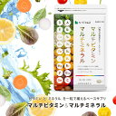 【10/4開始★タイムセールで198円】マルチビタミン&マルチミネラル(約1ヶ月分)送料無料 サプリ サプリメント 健康 美容 ビタミンA ビタミンB ビタミンC ビタミンD ビタミンE 葉酸 ナイアシン ミネラル カロテン 鉄 亜鉛 カルシウム