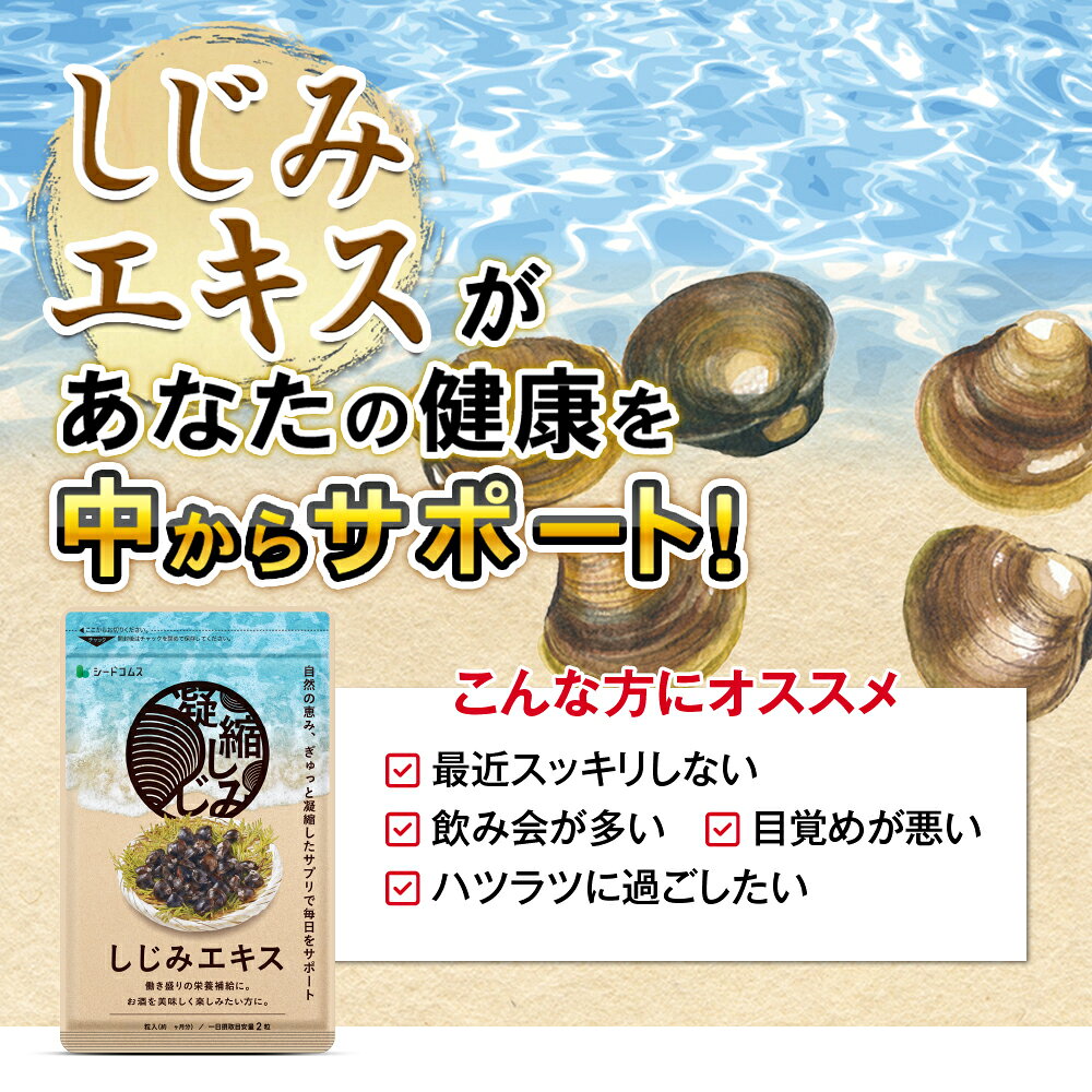 シジミエキス 約3ヶ月分 サプリ サプリメント 健康 オルニチン タウリン ボレイ 3C【seedcoms_DEAL2】/D0818 seedcoms-10006828 サプリ専門SHOP シードコムス サンプル画像2