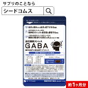 血圧 睡眠 ストレス GABA 1ヵ月分 機能性表示食品 GABA1粒100mg配合 テアニン トリプトファン グリシン【新商品2021】