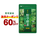 クーポン利用で60%OFF★野草酵素《約3ヵ月分》ダイエット...