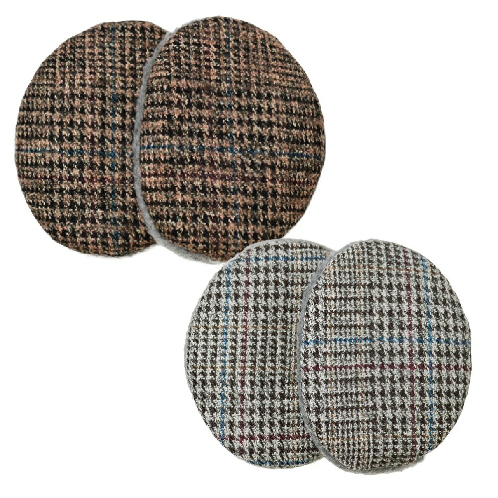 【正規品】EARLUX イヤーラックス チェック S～Mサイズ メテックス 男女共用 イヤーマフ 耳当て 防寒 メール便配送のみ