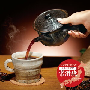 珈琲の旨味を引き出す急須 メイダイ 日本製 コーヒー急須 ポット 常滑焼 和食器