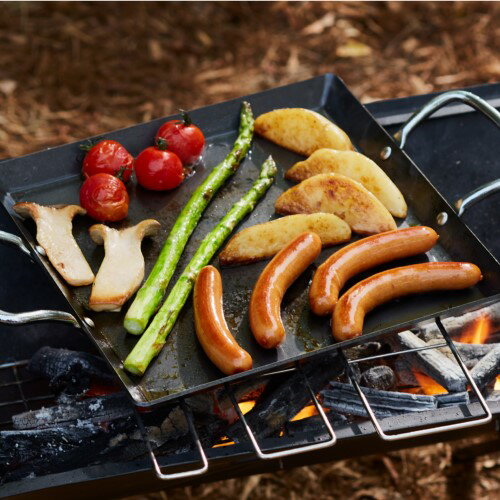 ビタクラフト クックギア スーパー鉄板 ACRスクエア 日本製 熱源は選びません 暑さ約2.3mm Vita Craft