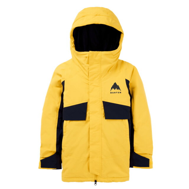 BURTON【バートン】Kids' Ascutney Jacketカラー： Goldenrod / True Black【正規品】