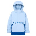 BURTON【バートン】Kids' Frostner Anorak JACKET【正規品】Dusty Blue / Twilight Blue