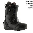BURTON STEPON ION WIDE BOOTS MENS BLACK バートン ステップオン ブーツ アイオン ワイド