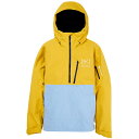 BURTON【バートン】メンズ ウェア AK GORE-TEX 2L VELOCITY ANORAK JACKET【正規品】Goldenrod / Dusty Blue24-25