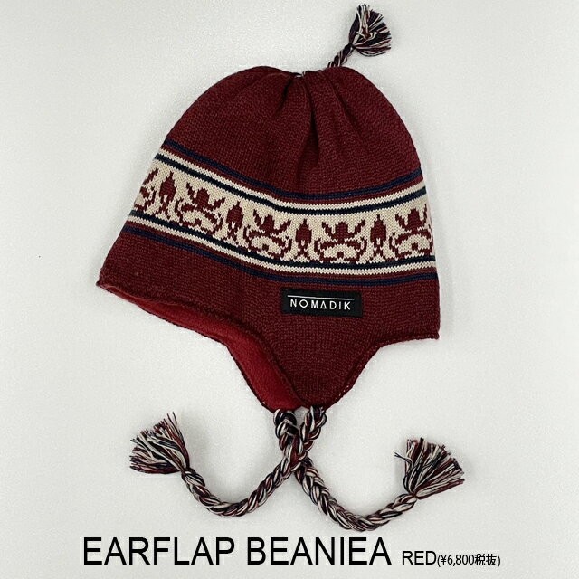 NOMADIK【ノマディック】 EARFLAP BEANIE ビーニー