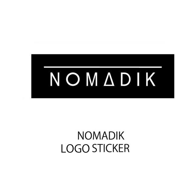 【レターパックライト便】NOMADIK【ノマディック】ステッカー LOGO STICKER