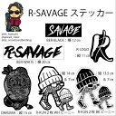 R-SAVAGE 【アールサベージ】ステッカー