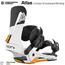 【予約商品】25-26 UNION 【ユニオン】ビンディング ATLAS WHITE/ORANGE【正規品】