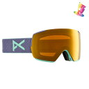 2425☆ANON【アノン】ゴーグル M5 Low Bridge Goggles フレーム:Purple レンズ:Perceive Variable Sunny Bronze (17% / S3)/ Perceive Cloudy Burst (59% / S1) 【正規品】